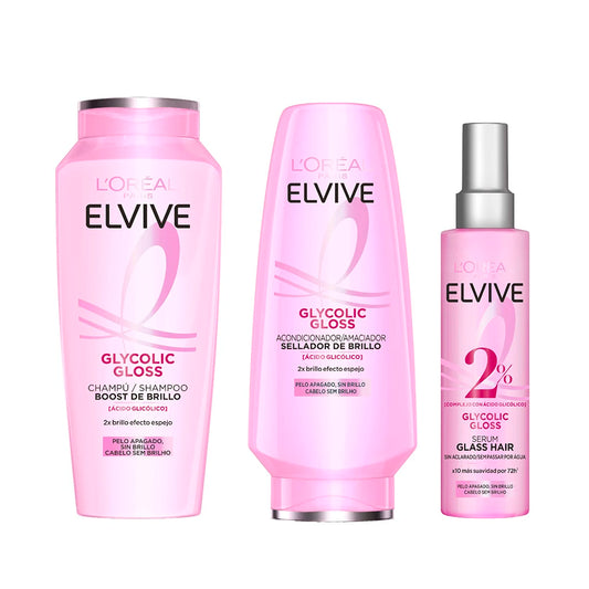 Set de cuidado capilar L'Oréal Paris Glycolic Gloss Core Boost