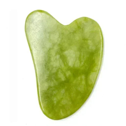 Rodillo facial de jade natural y Gua Sha