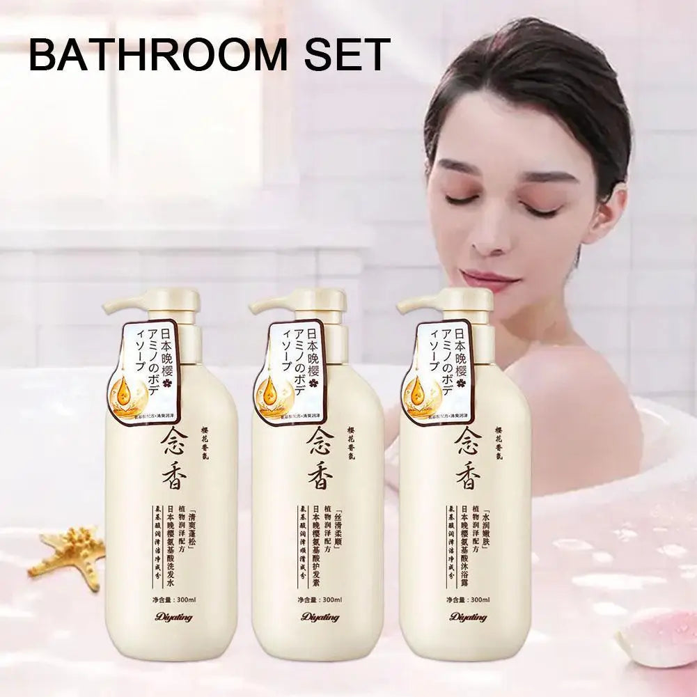 Champú y acondicionador japonés aminoácidos