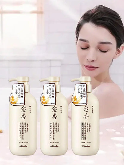 Champú y acondicionador japonés aminoácidos