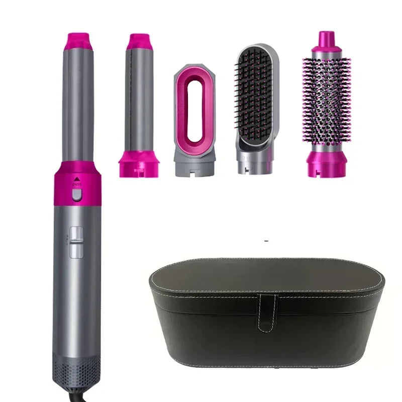 Set de secador de pelo 5 en 1 con peine térmico