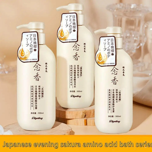 Champú y acondicionador japonés aminoácidos