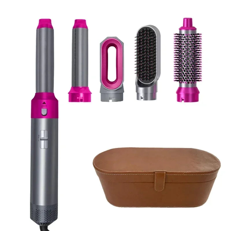 Set de secador de pelo 5 en 1 con peine térmico