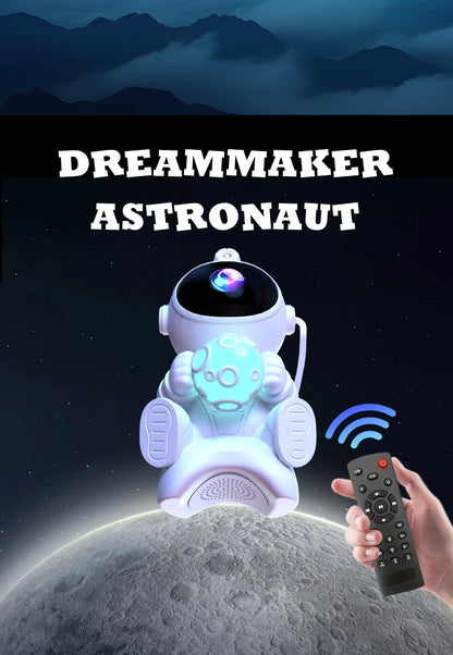 Astronaut LED Star Projector Night Light Galaxy Projectors Bluetooth Speaker for Bedroom Room Decor Kids Gift Starry Sky Lamp
