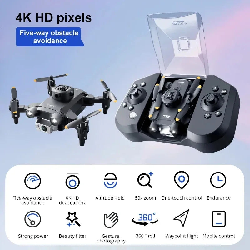 XIAOMI-4DRC V30 Mini Drone with HD Camera, 4K, 1080P, FPV, RC, Professional Five-Sided Obstacle Avoidance Helicopter Toy