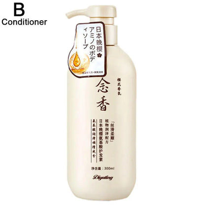 Champú y acondicionador japonés aminoácidos