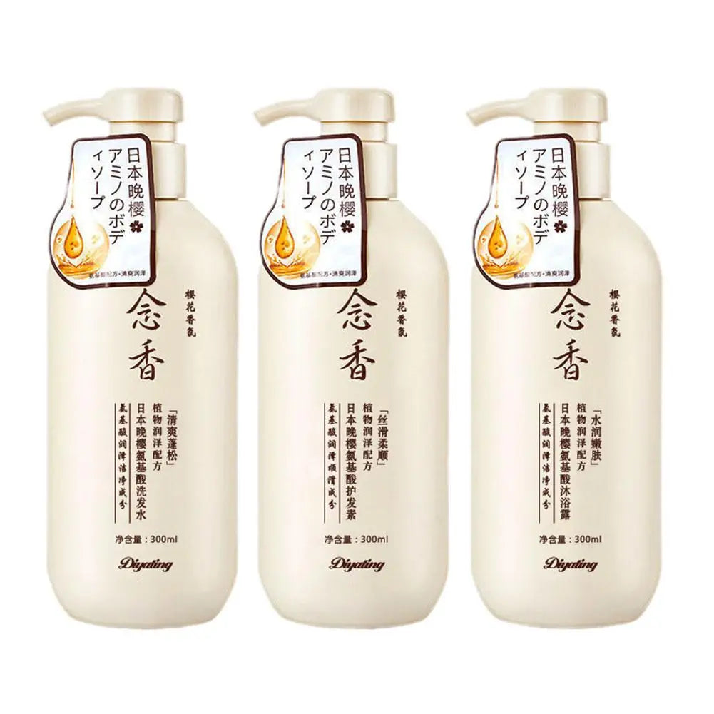 Champú y acondicionador japonés aminoácidos