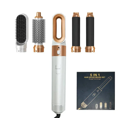 Set de secador de pelo 5 en 1 con peine térmico