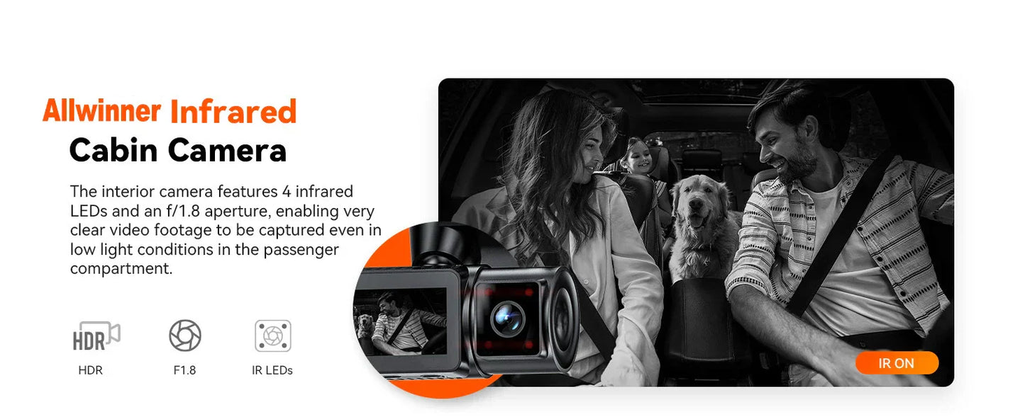 4K Dash Cam Streaming DVR Rearview Mirror Video Recorder with GPS